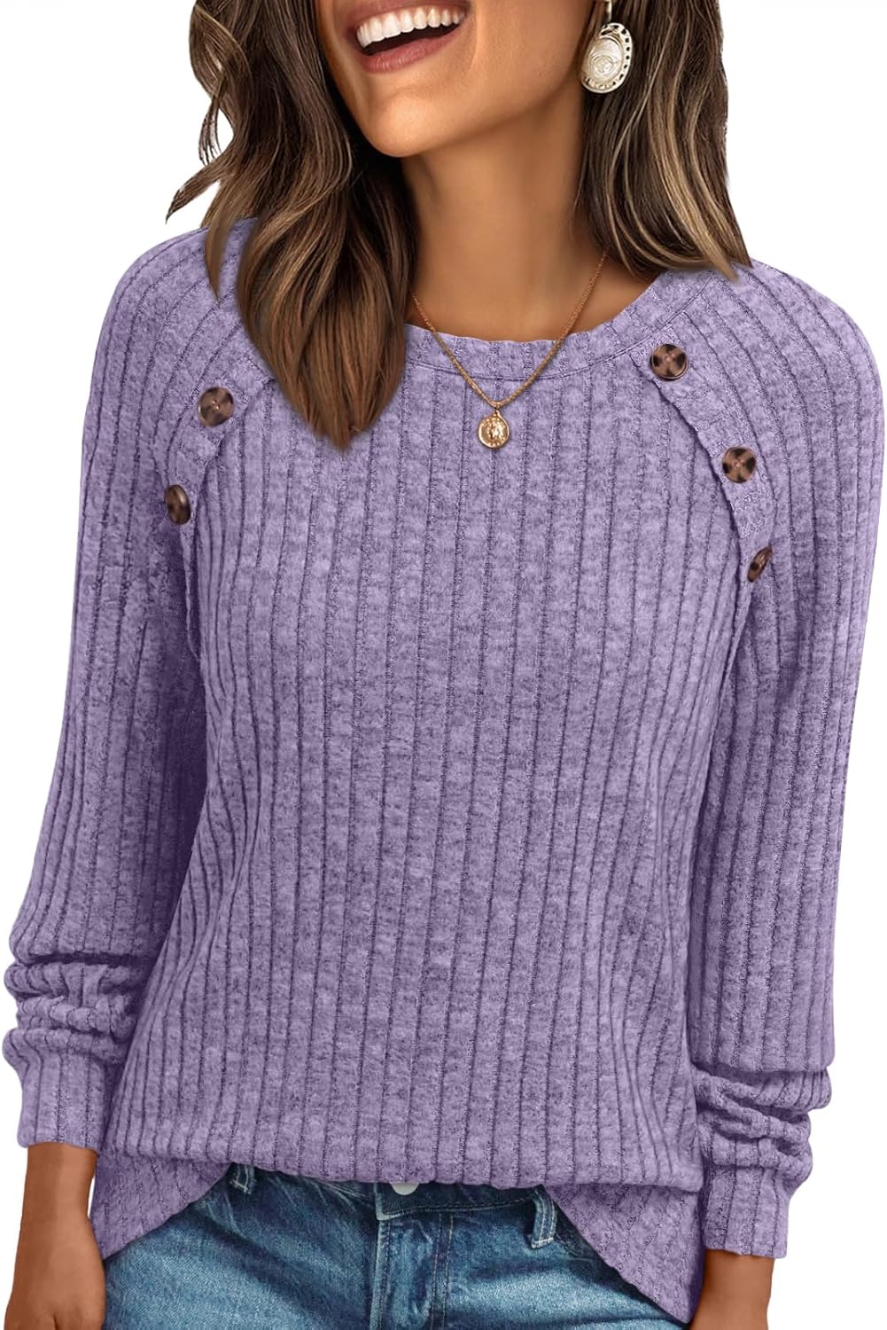 AUTOMET Womens Long Sleeve T Shirts Casual Tunic Work Tops Spring Plus Size Sweaters Date Night Outfit 2026 Dressy Blouse