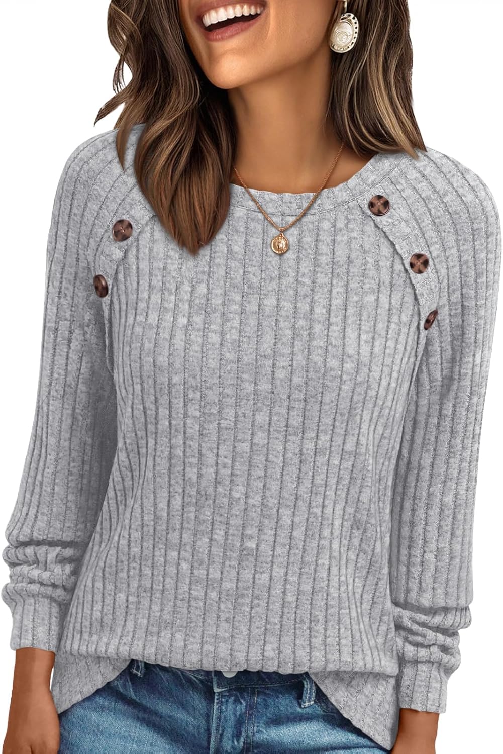 AUTOMET Womens Long Sleeve T Shirts Casual Tunic Work Tops Spring Plus Size Sweaters Date Night Outfit 2026 Dressy Blouse