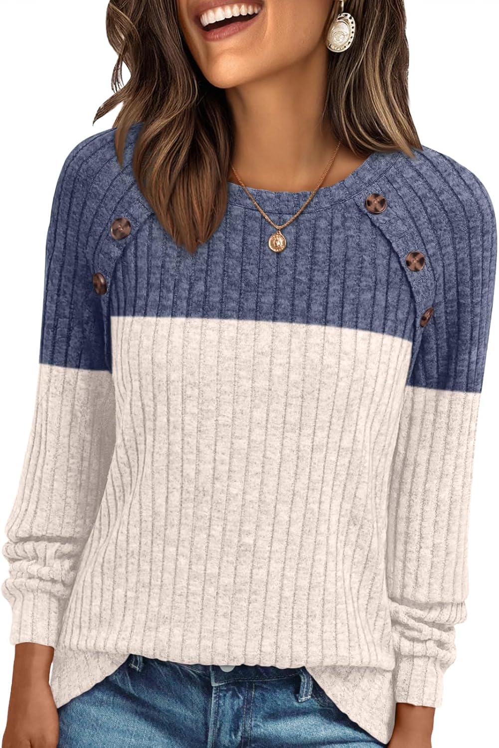 AUTOMET Womens Long Sleeve T Shirts Casual Tunic Work Tops Spring Plus Size Sweaters Date Night Outfit 2026 Dressy Blouse