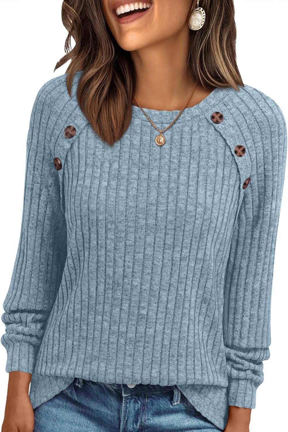 AUTOMET Womens Long Sleeve T Shirts Casual Tunic Work Tops Spring Plus Size Sweaters Date Night Outfit 2026 Dressy Blouse