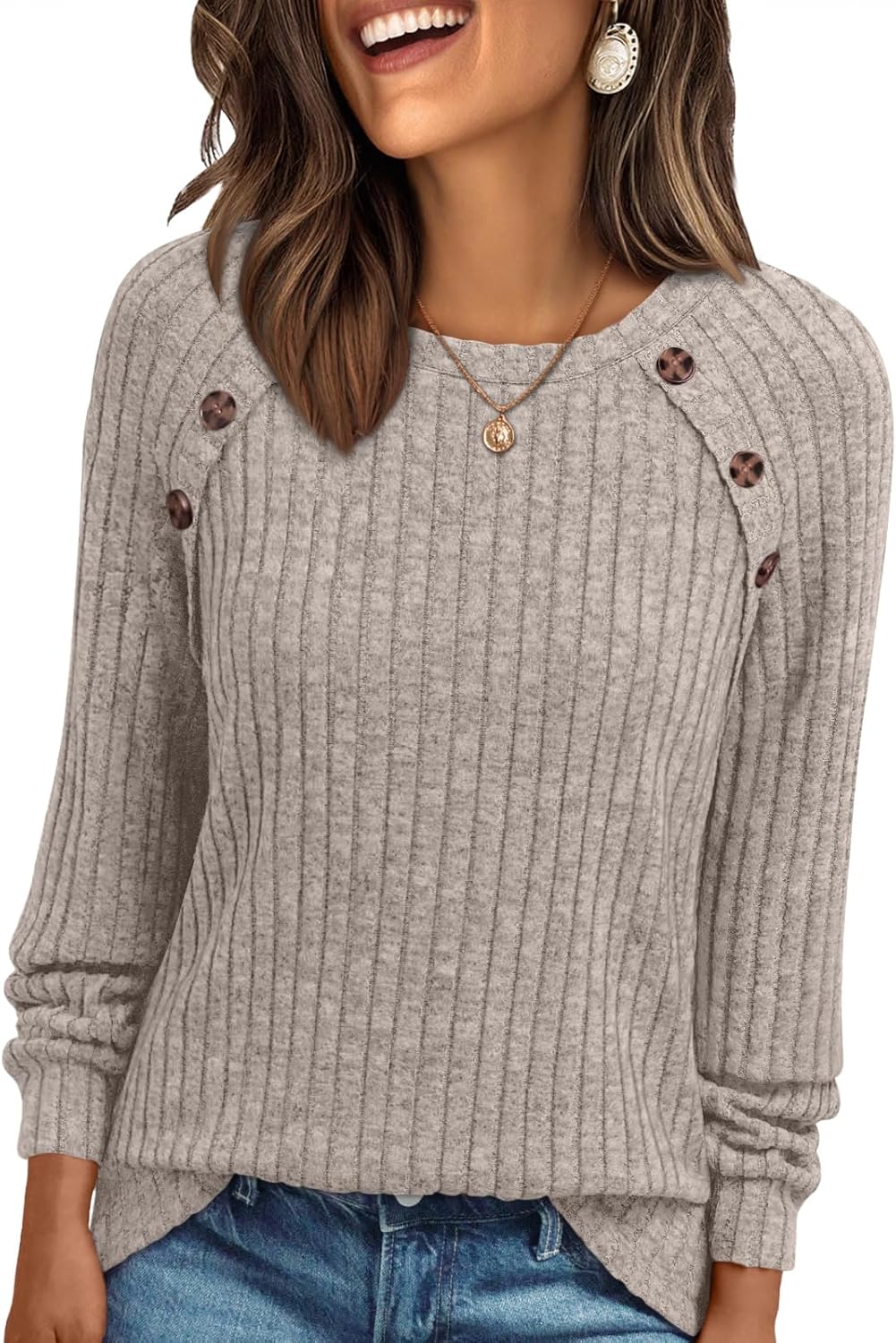 AUTOMET Womens Long Sleeve T Shirts Casual Tunic Work Tops Spring Plus Size Sweaters Date Night Outfit 2026 Dressy Blouse