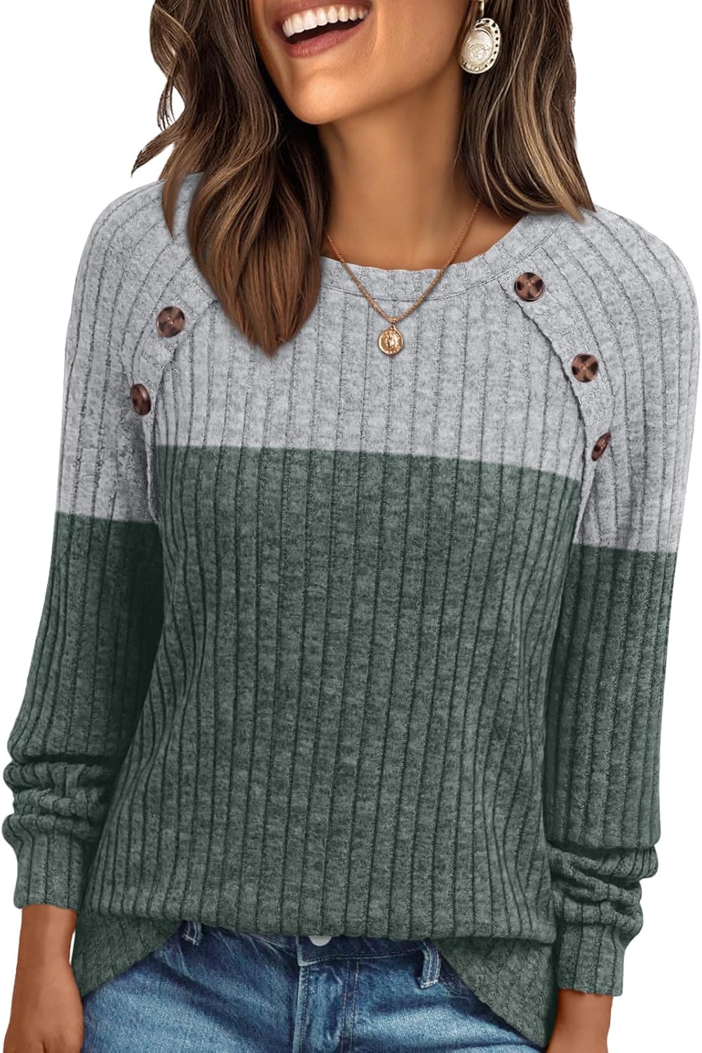 AUTOMET Womens Long Sleeve T Shirts Casual Tunic Work Tops Spring Plus Size Sweaters Date Night Outfit 2026 Dressy Blouse