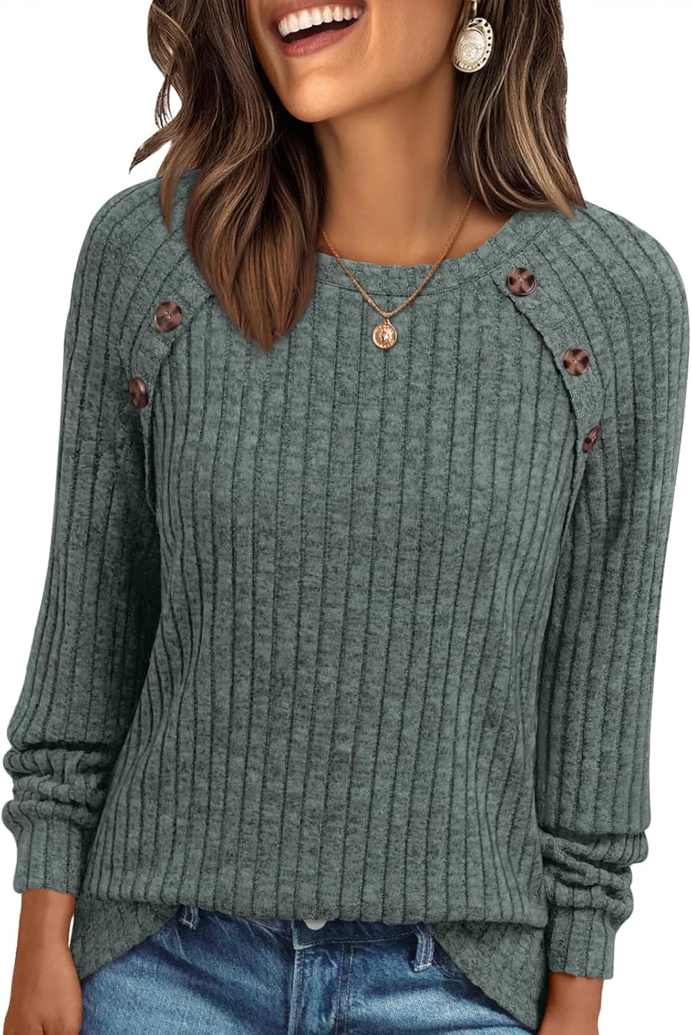 AUTOMET Womens Long Sleeve T Shirts Casual Tunic Work Tops Spring Plus Size Sweaters Date Night Outfit 2026 Dressy Blouse