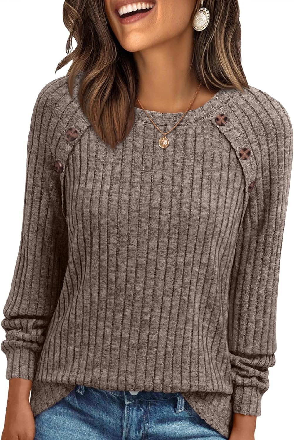 AUTOMET Womens Long Sleeve T Shirts Casual Tunic Work Tops Spring Plus Size Sweaters Date Night Outfit 2026 Dressy Blouse